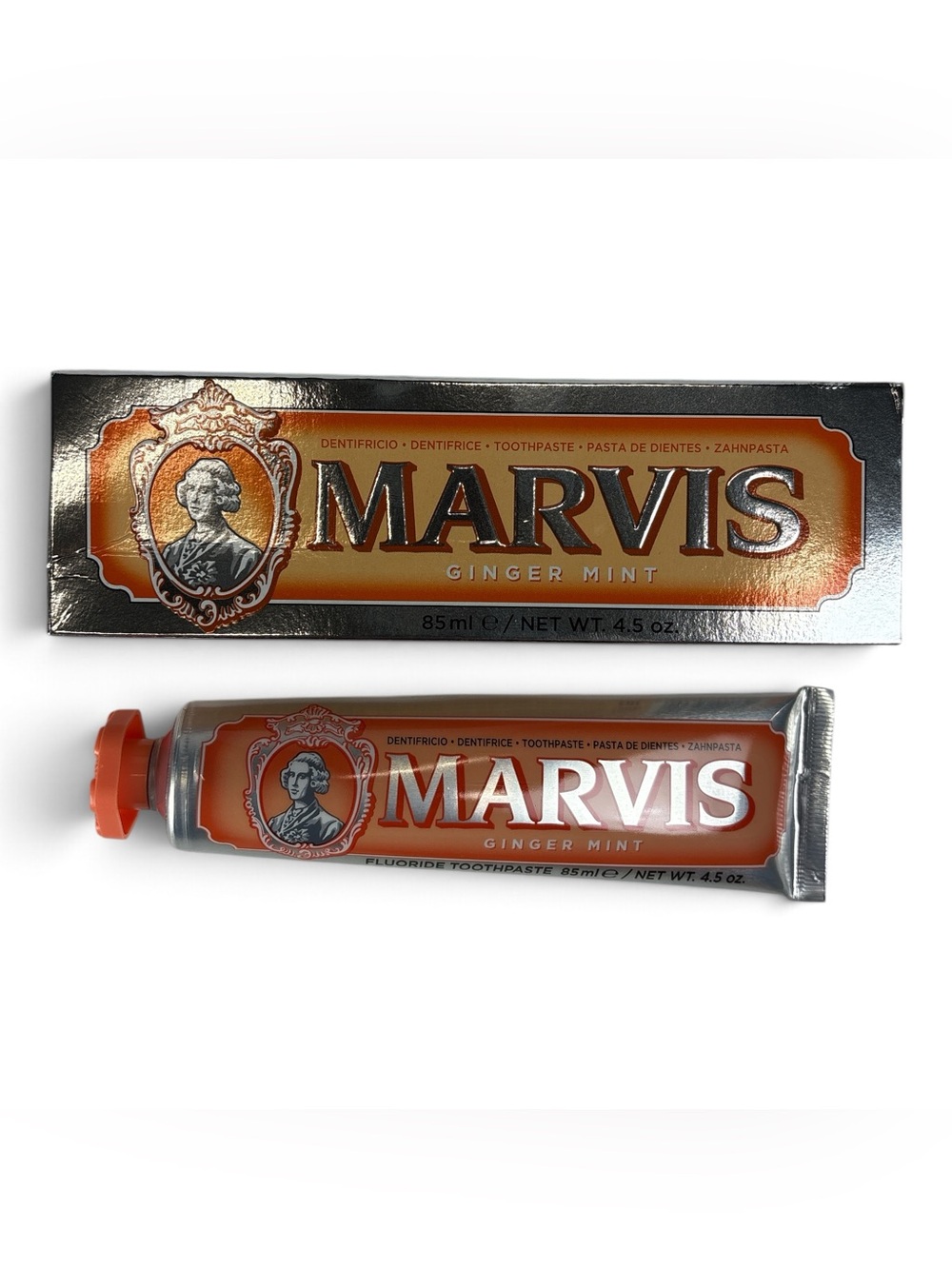 Marvis Ginger Mint Toothpaste 4.5 oz 85 ml From Italy New
